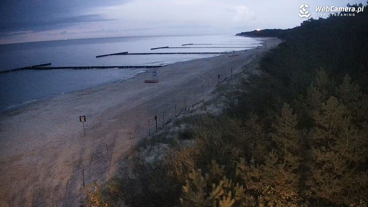 JAROSŁAWIEC - widok na plażę - 31 sierpień 2026, 20:24