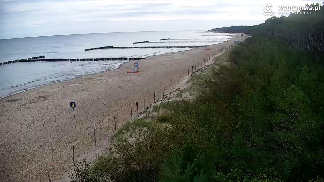 JAROSŁAWIEC - widok na plażę - 30 sierpień 2026, 08:44