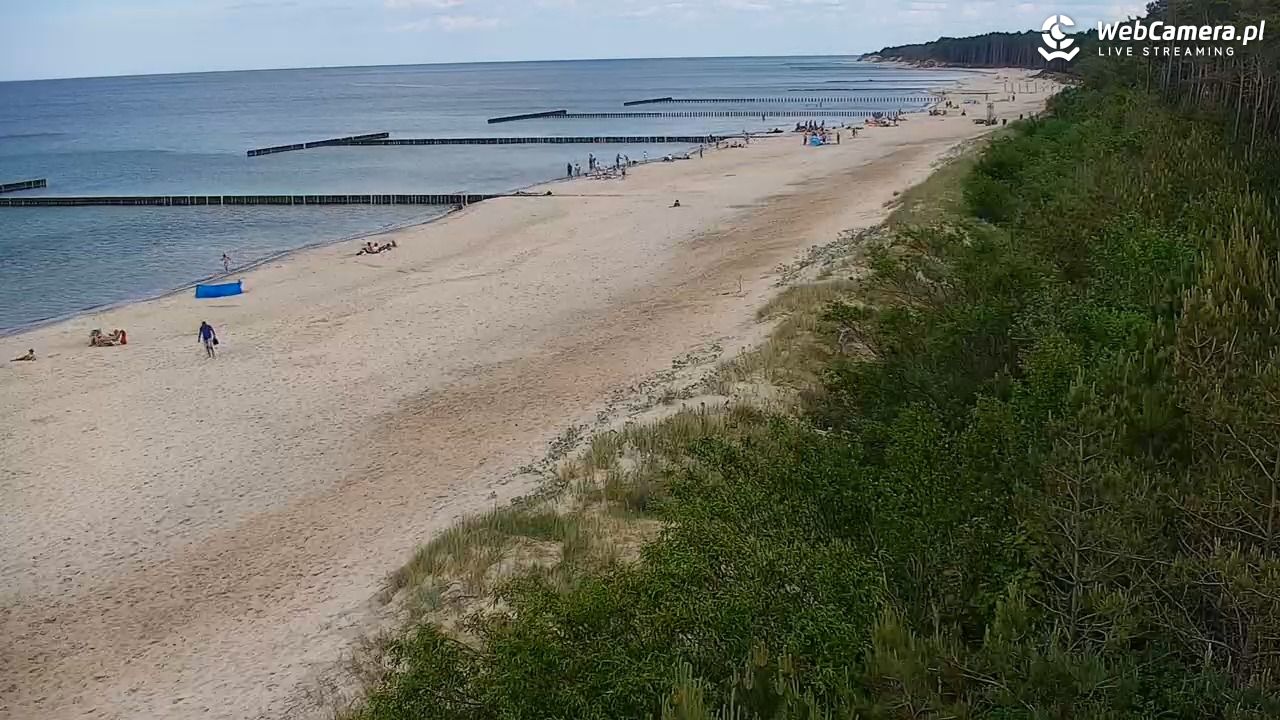 JAROSŁAWIEC - widok na plażę - 04 czerwiec 2026, 14:30