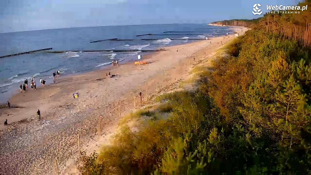JAROSŁAWIEC - widok na plażę - 19 lipiec 2026, 20:29