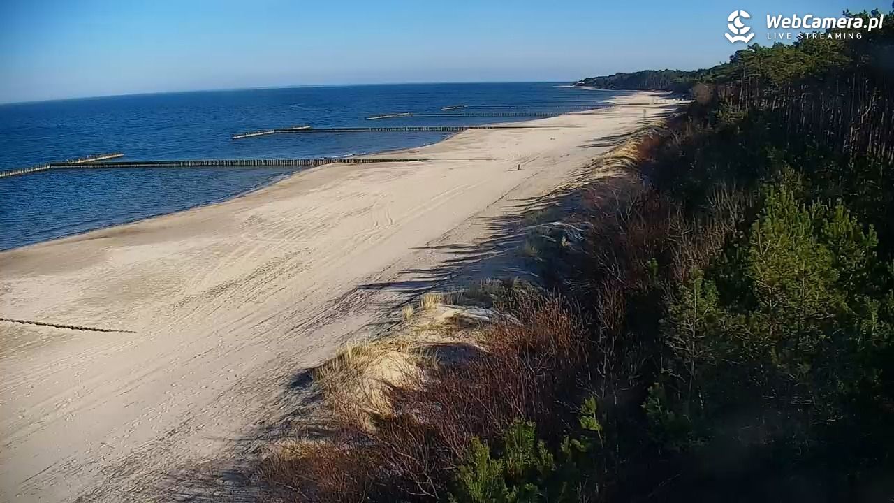 JAROSŁAWIEC - widok na plażę - 03 marzec 2026, 12:19