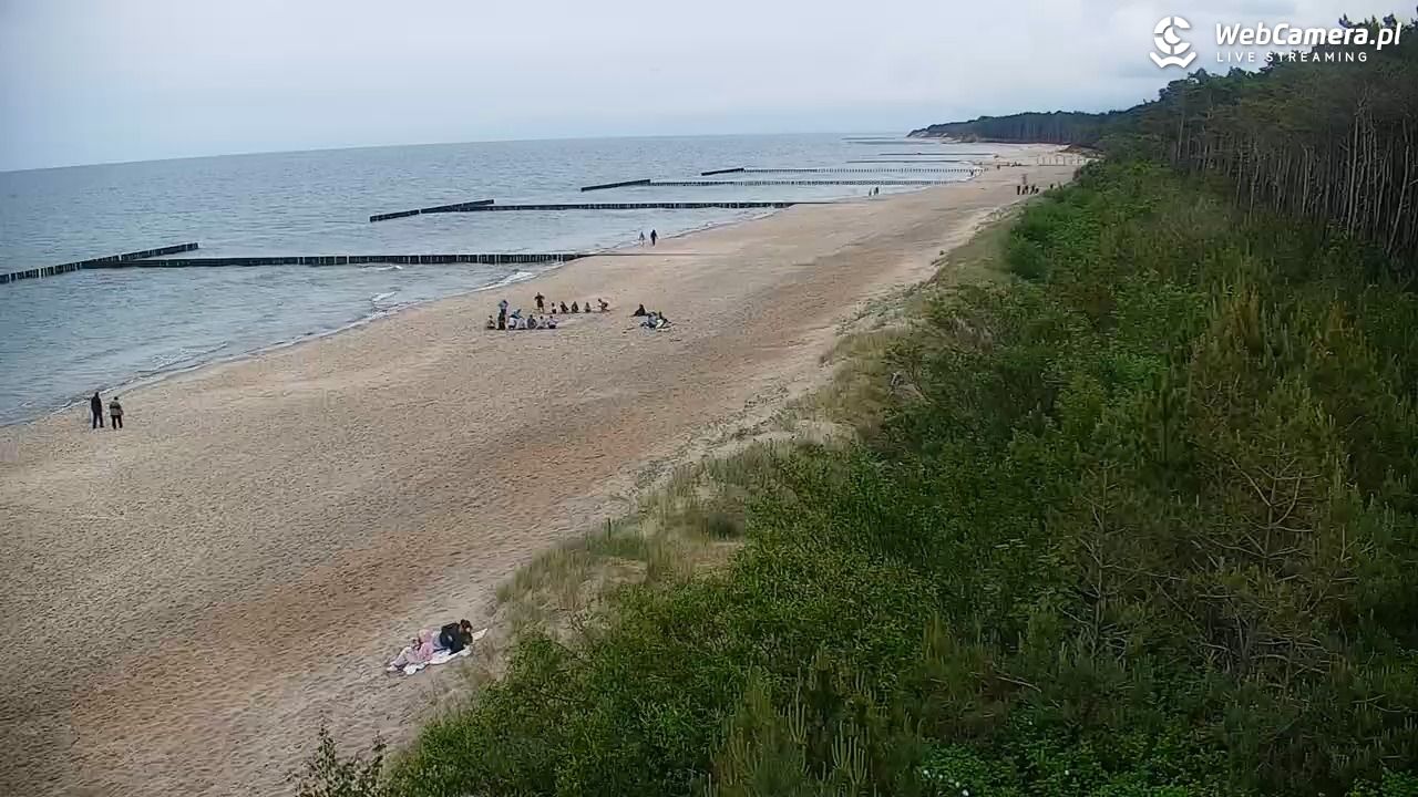 JAROSŁAWIEC - widok na plażę - 05 czerwiec 2026, 14:36