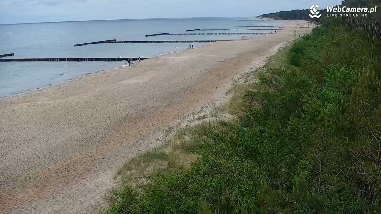 JAROSŁAWIEC - widok na plażę - 05 czerwiec 2026, 10:26