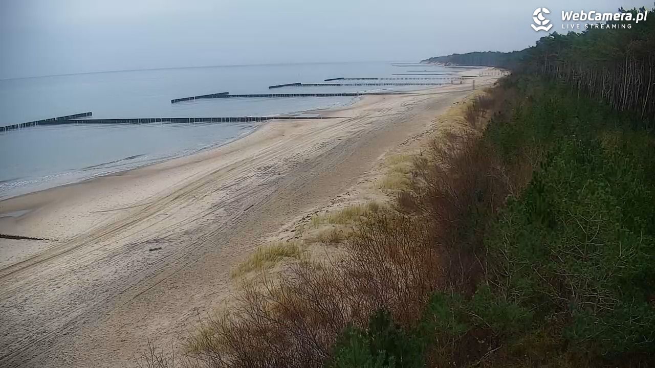JAROSŁAWIEC - widok na plażę - 03 grudzień 2025, 12:23