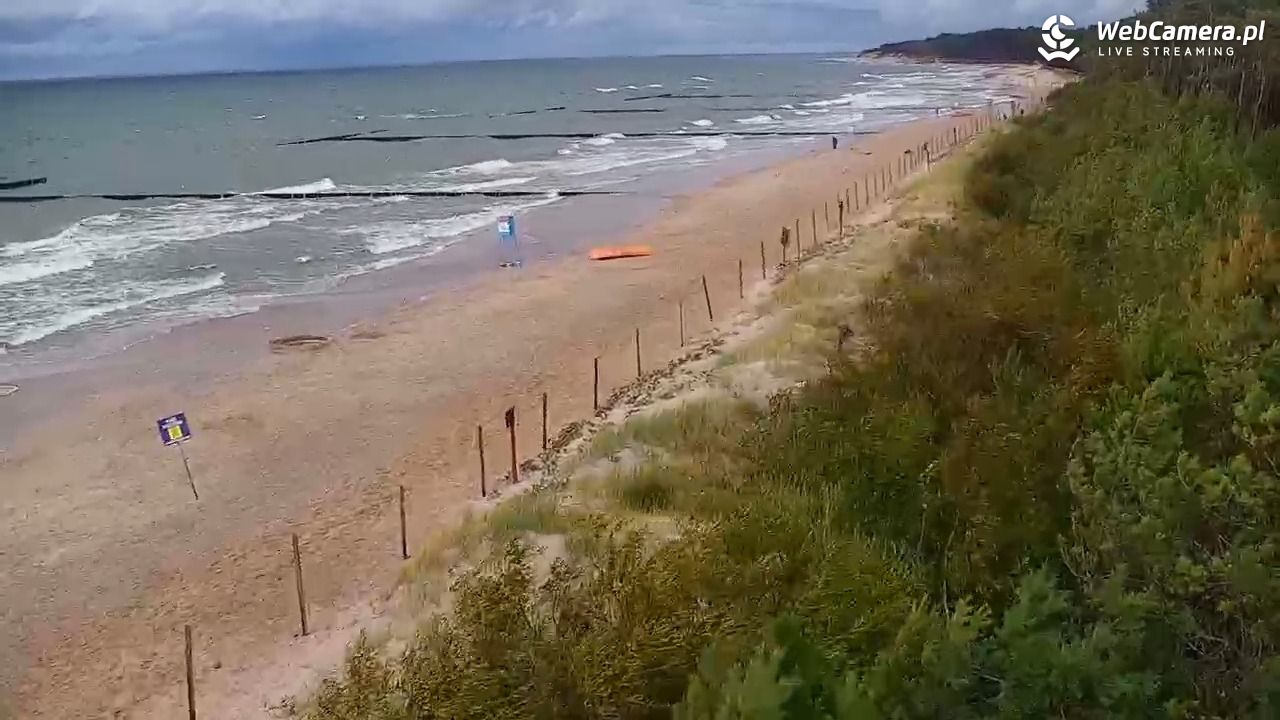 JAROSŁAWIEC - widok na plażę - 20 lipiec 2026, 17:29