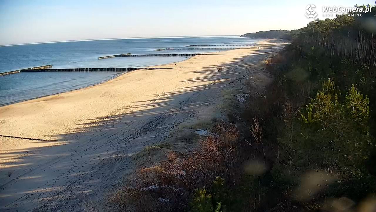 JAROSŁAWIEC - widok na plażę - 03 marzec 2026, 09:29