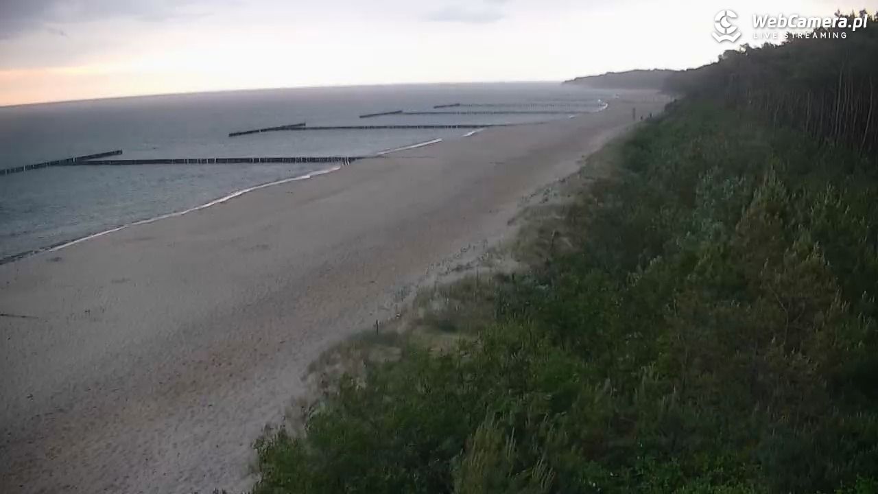 JAROSŁAWIEC - widok na plażę - 04 czerwiec 2026, 21:06