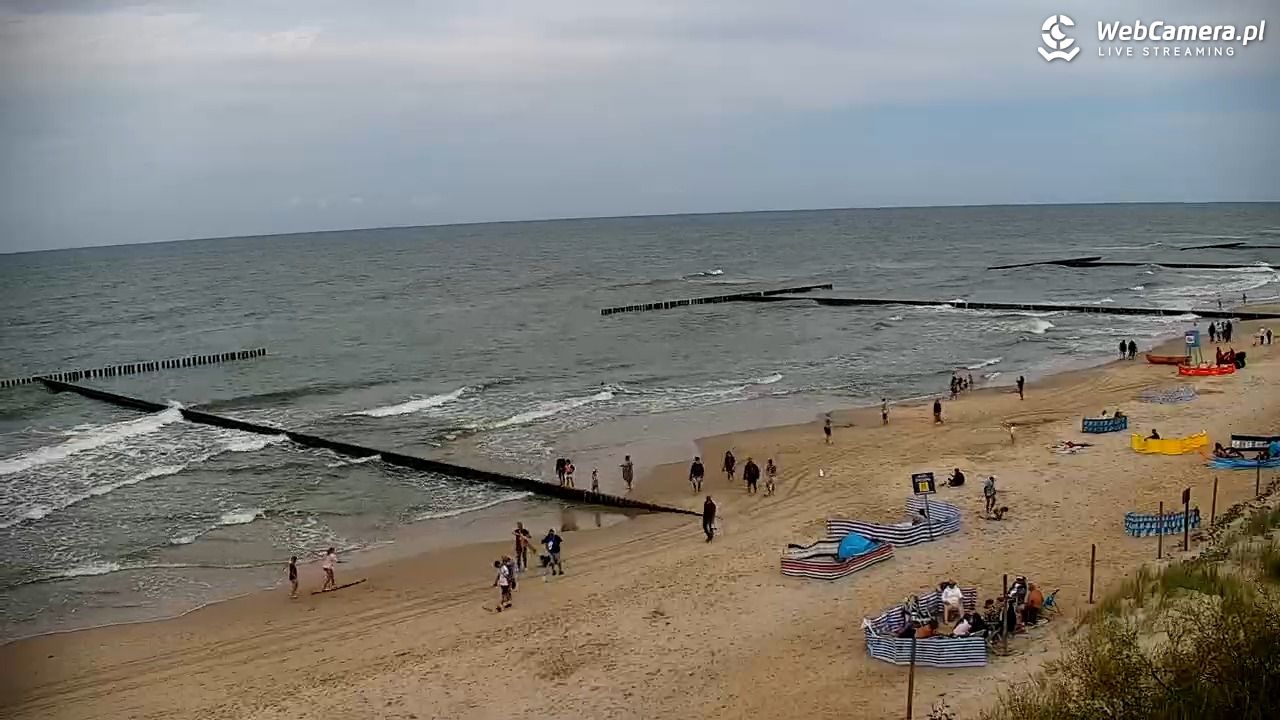 JAROSŁAWIEC - widok na plażę - 19 lipiec 2026, 13:24