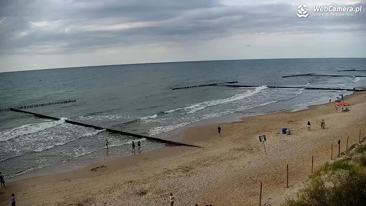 JAROSŁAWIEC - widok na plażę - 19 lipiec 2026, 18:00