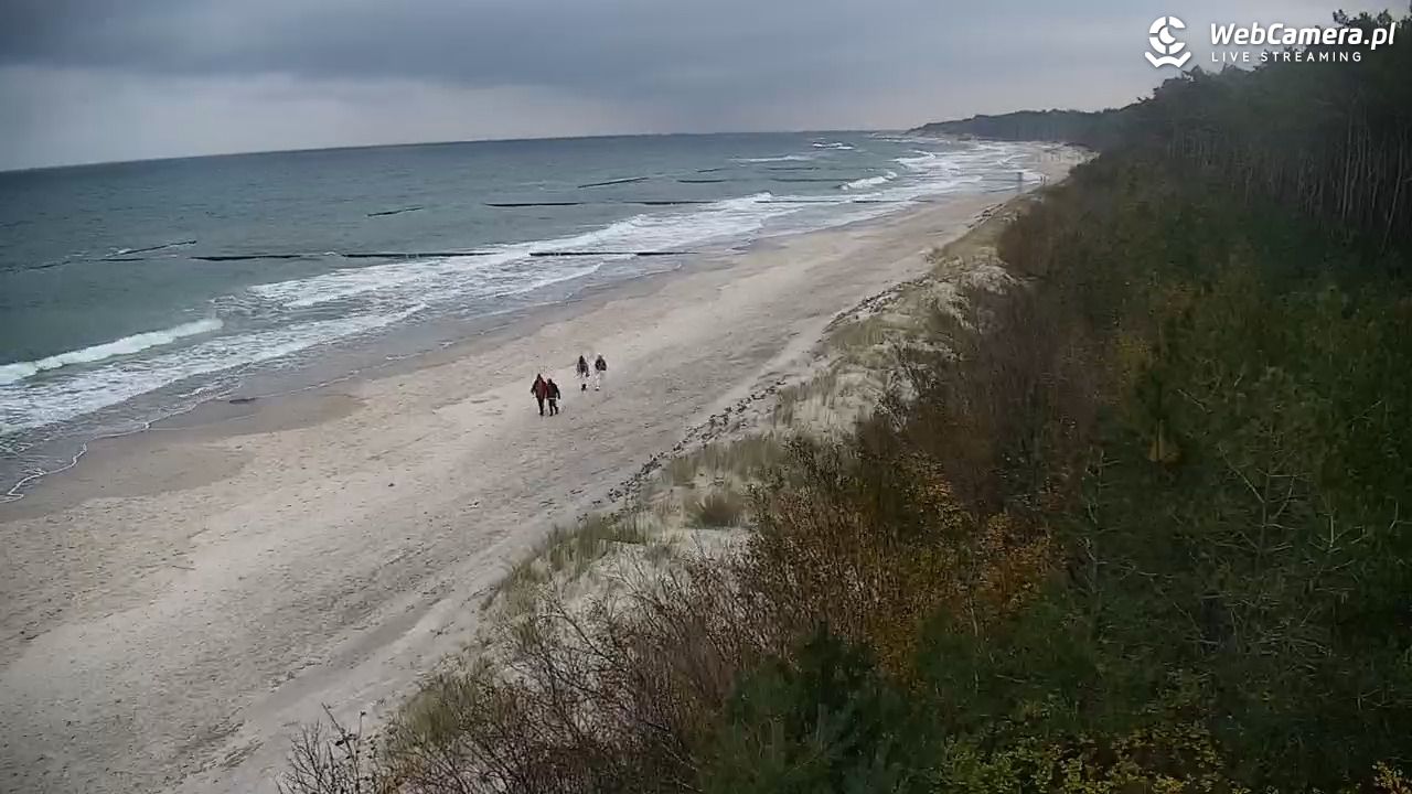 JAROSŁAWIEC - widok na plażę - 17 październik 2026, 15:20