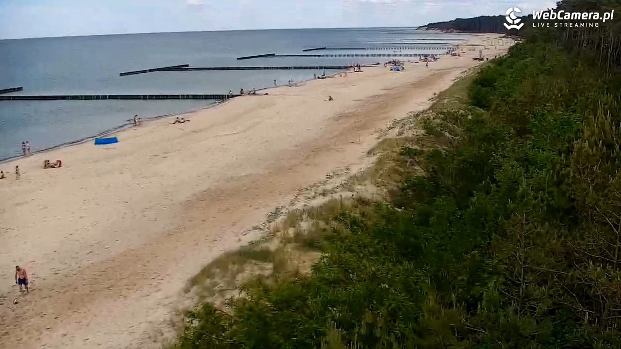 JAROSŁAWIEC - widok na plażę - 04 czerwiec 2026, 14:33