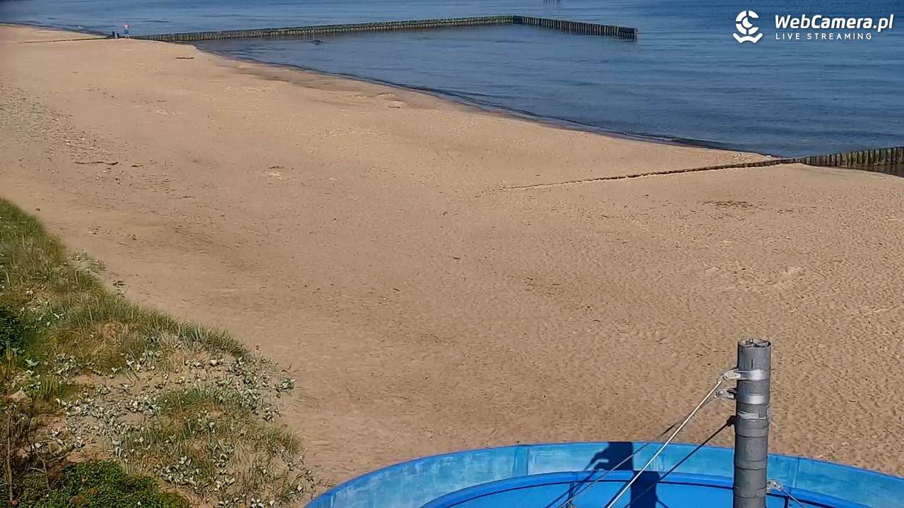 JAROSŁAWIEC - widok na plażę - 04 czerwiec 2026, 07:58