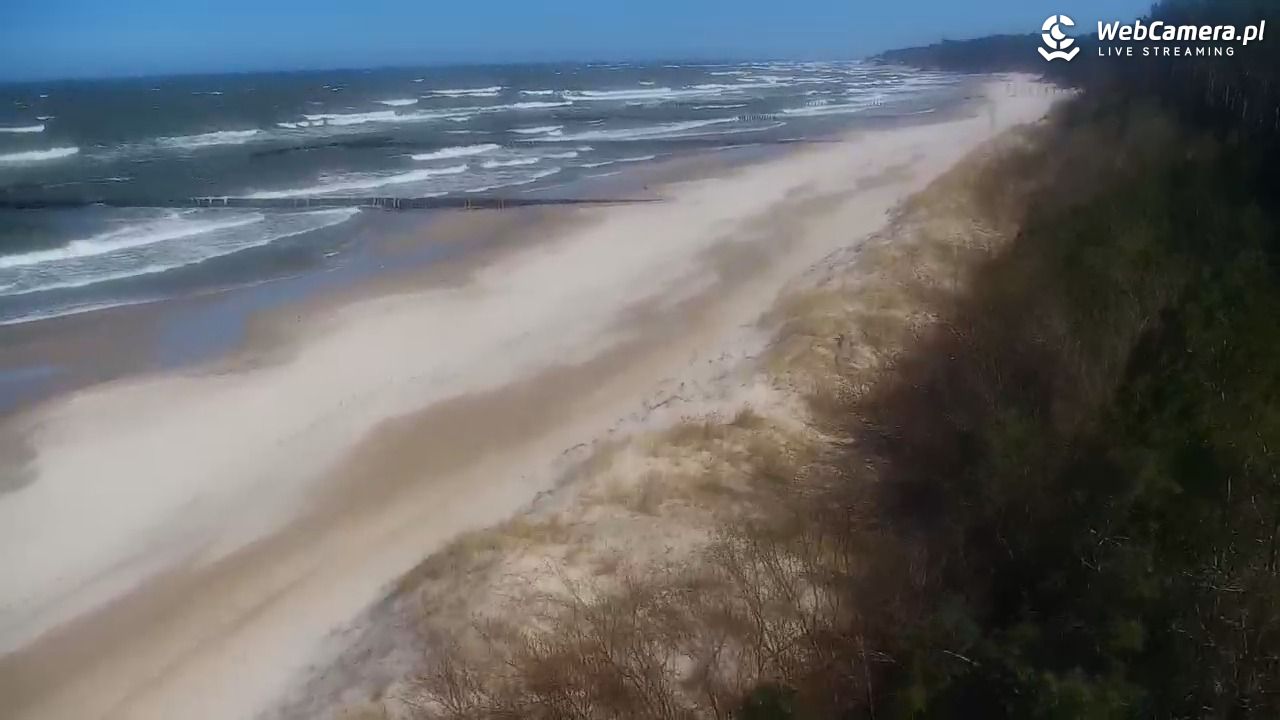 JAROSŁAWIEC - widok na plażę - 20 kwiecień 2026, 12:09
