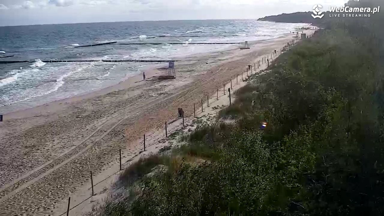 JAROSŁAWIEC - widok na plażę - 04 lipiec 2025, 07:34