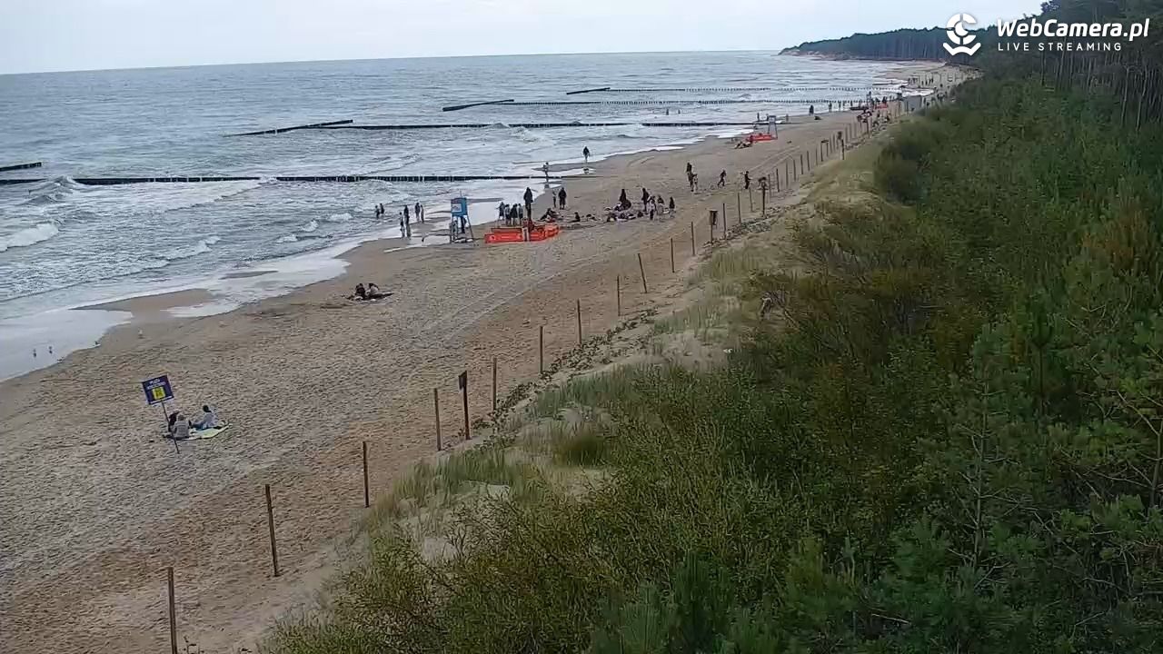 JAROSŁAWIEC - widok na plażę - 20 lipiec 2026, 11:57