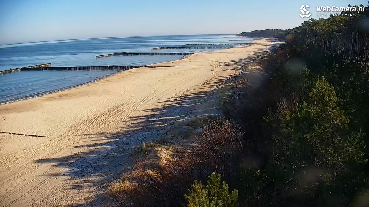 JAROSŁAWIEC - widok na plażę - 06 marzec 2026, 10:25