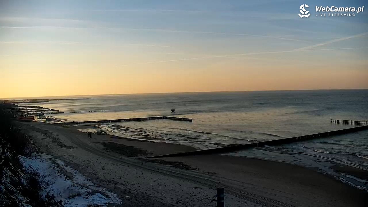 JAROSŁAWIEC - widok na plażę - 18 styczeń 2026, 14:44