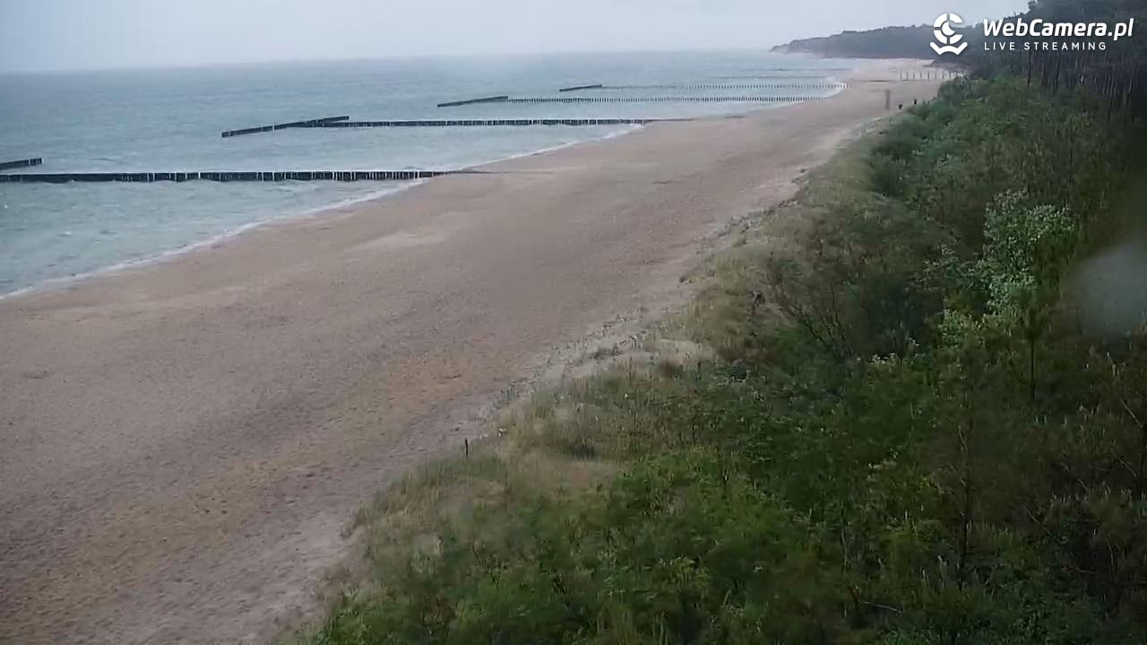JAROSŁAWIEC - widok na plażę - 04 czerwiec 2026, 21:24