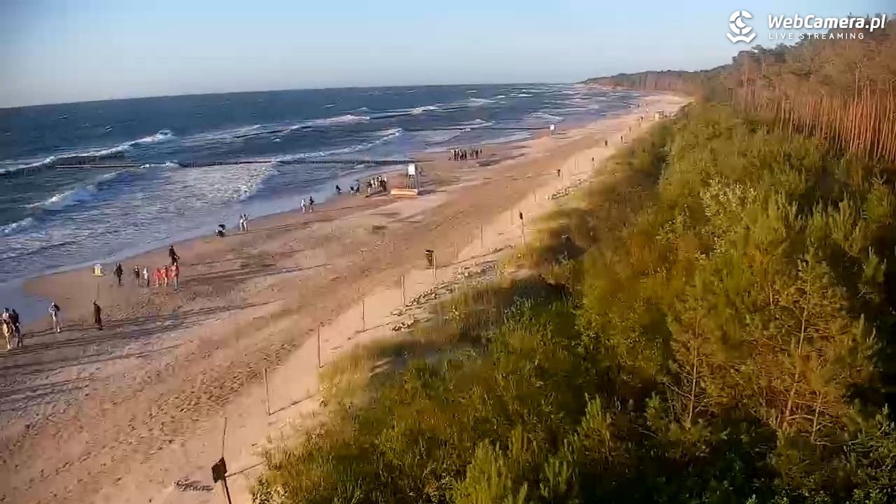 JAROSŁAWIEC - widok na plażę - 03 lipiec 2025, 20:27