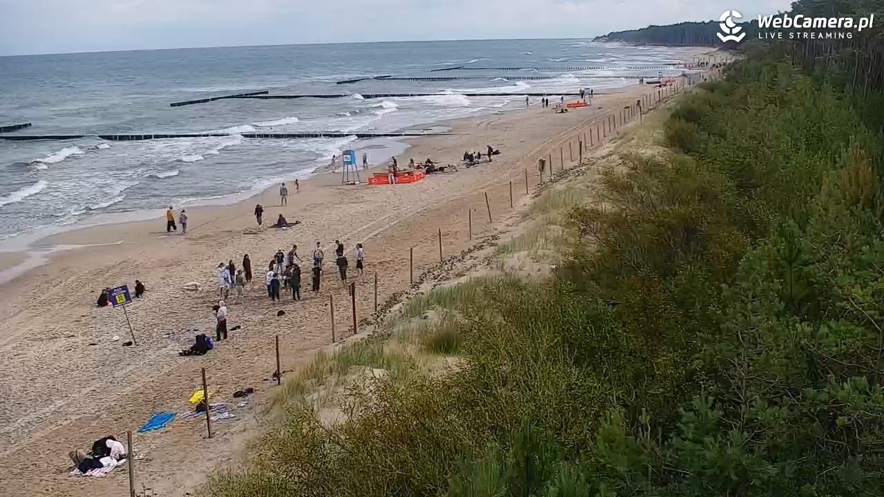 JAROSŁAWIEC - widok na plażę - 20 lipiec 2026, 11:01