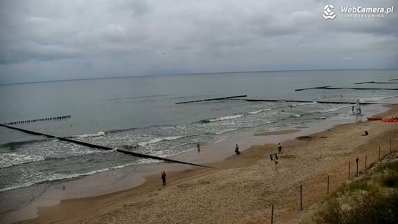 JAROSŁAWIEC - widok na plażę - 20 lipiec 2026, 14:55