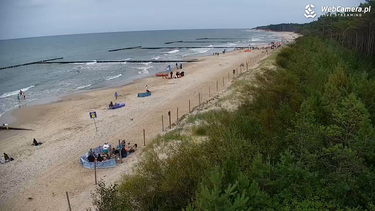JAROSŁAWIEC - widok na plażę - 19 lipiec 2026, 16:48