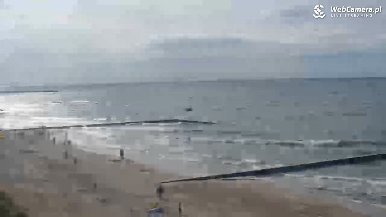 JAROSŁAWIEC - widok na plażę - 19 lipiec 2026, 17:20