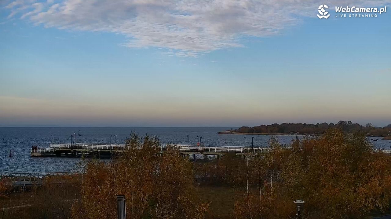 Jastarnia - widok na Zatokę Pucką - 01 listopad 2025, 08:22