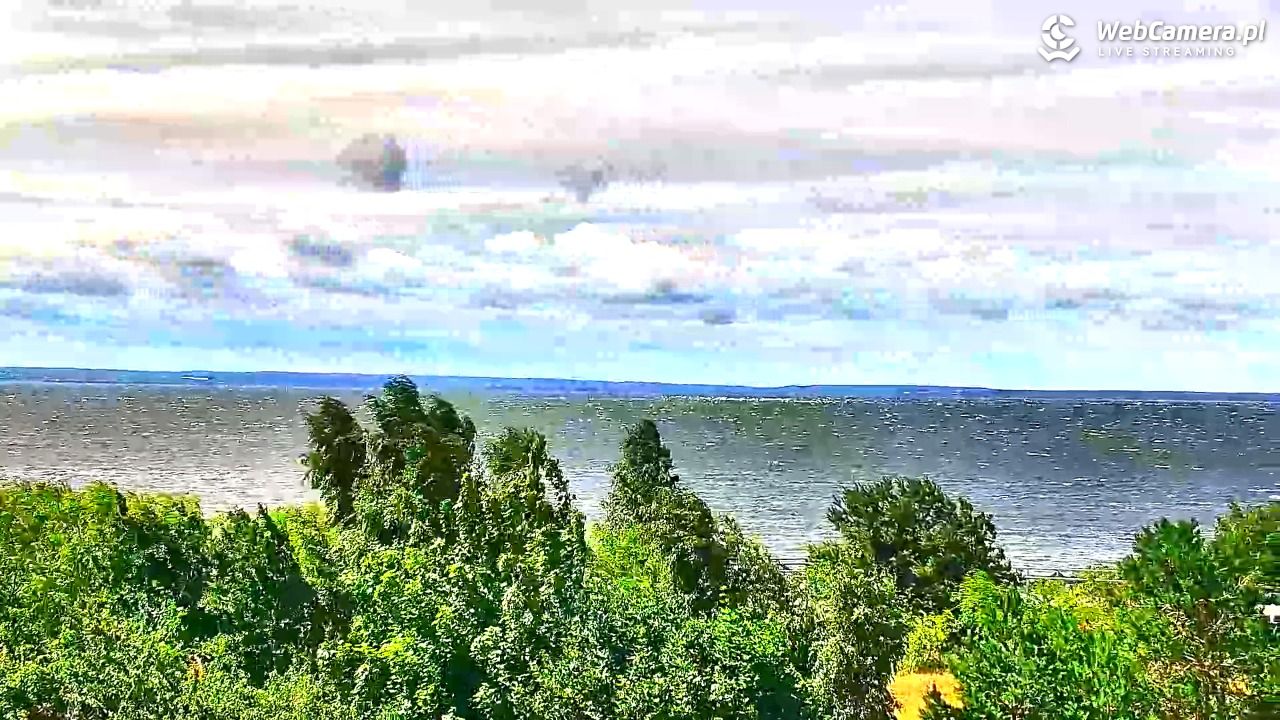 Jastarnia - widok na Zatokę Pucką - 08 lipiec 2026, 12:05
