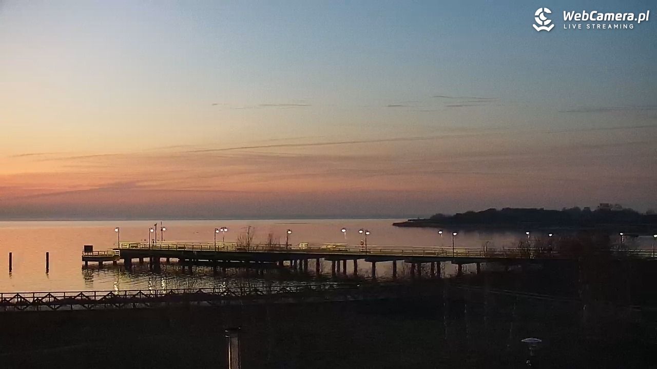 Jastarnia - widok na Zatokę Pucką - 17 grudzień 2025, 16:05