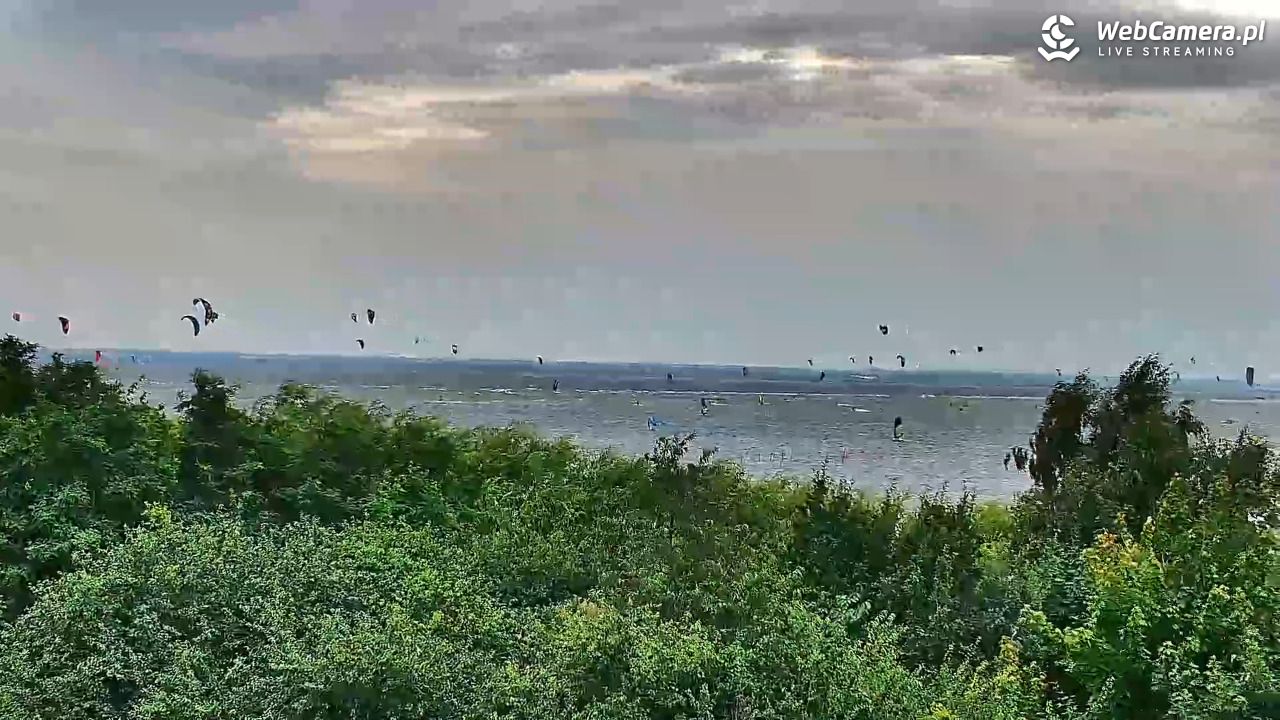 Jastarnia - widok na Zatokę Pucką - 28 sierpień 2026, 18:39