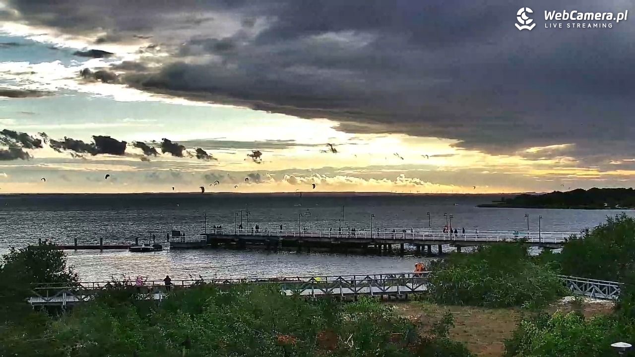 Jastarnia - widok na Zatokę Pucką - 08 lipiec 2026, 19:53