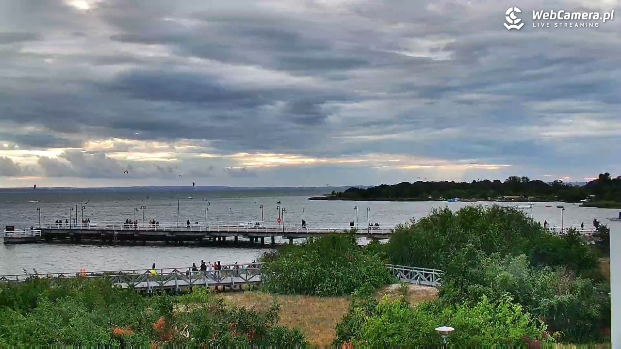 Jastarnia - widok na Zatokę Pucką - 08 lipiec 2026, 20:11