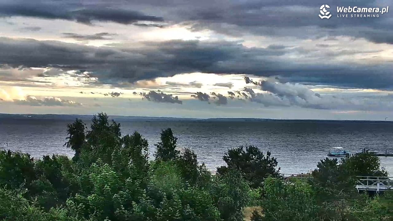 Jastarnia - widok na Zatokę Pucką - 08 lipiec 2026, 20:32