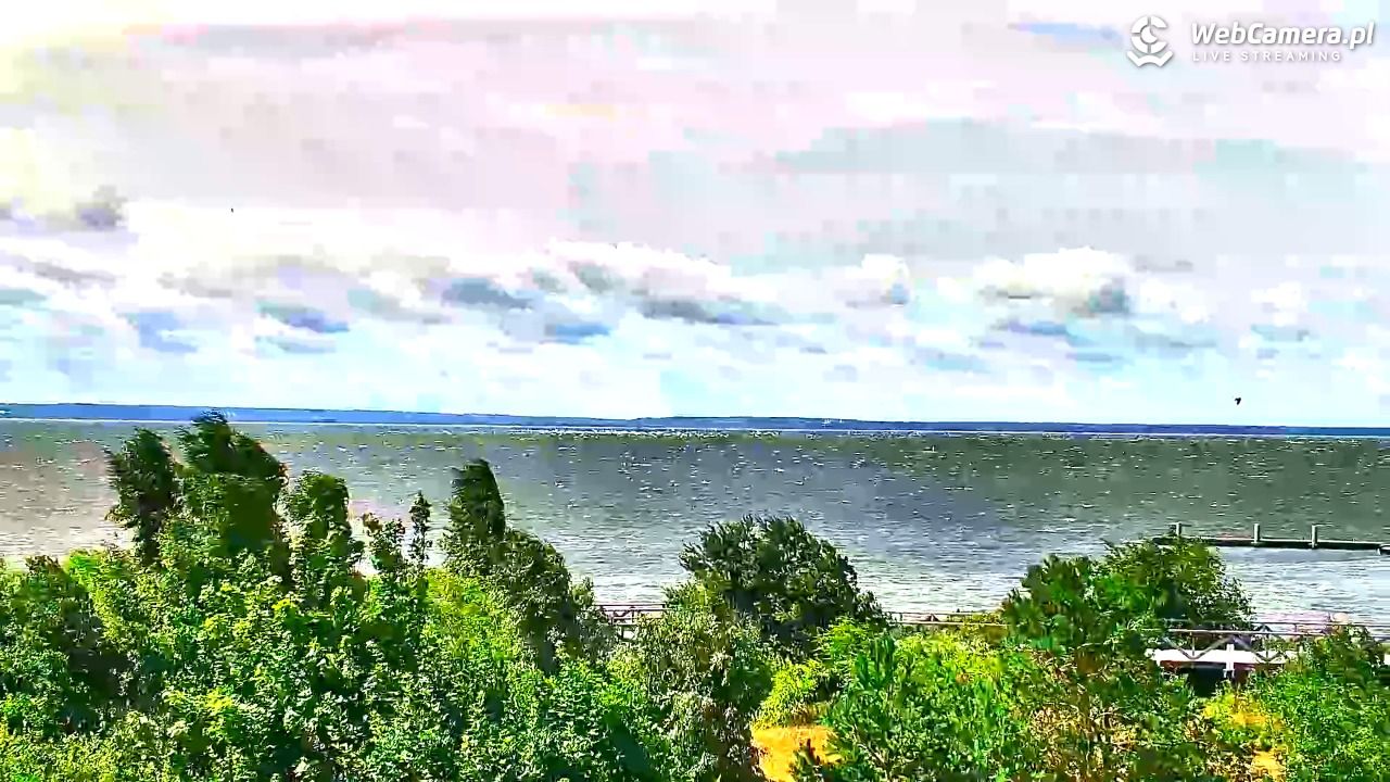 Jastarnia - widok na Zatokę Pucką - 08 lipiec 2026, 12:12