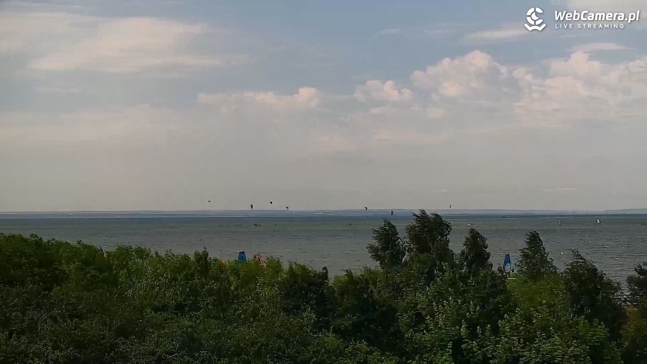 Jastarnia - widok na Zatokę Pucką - 03 lipiec 2025, 10:40