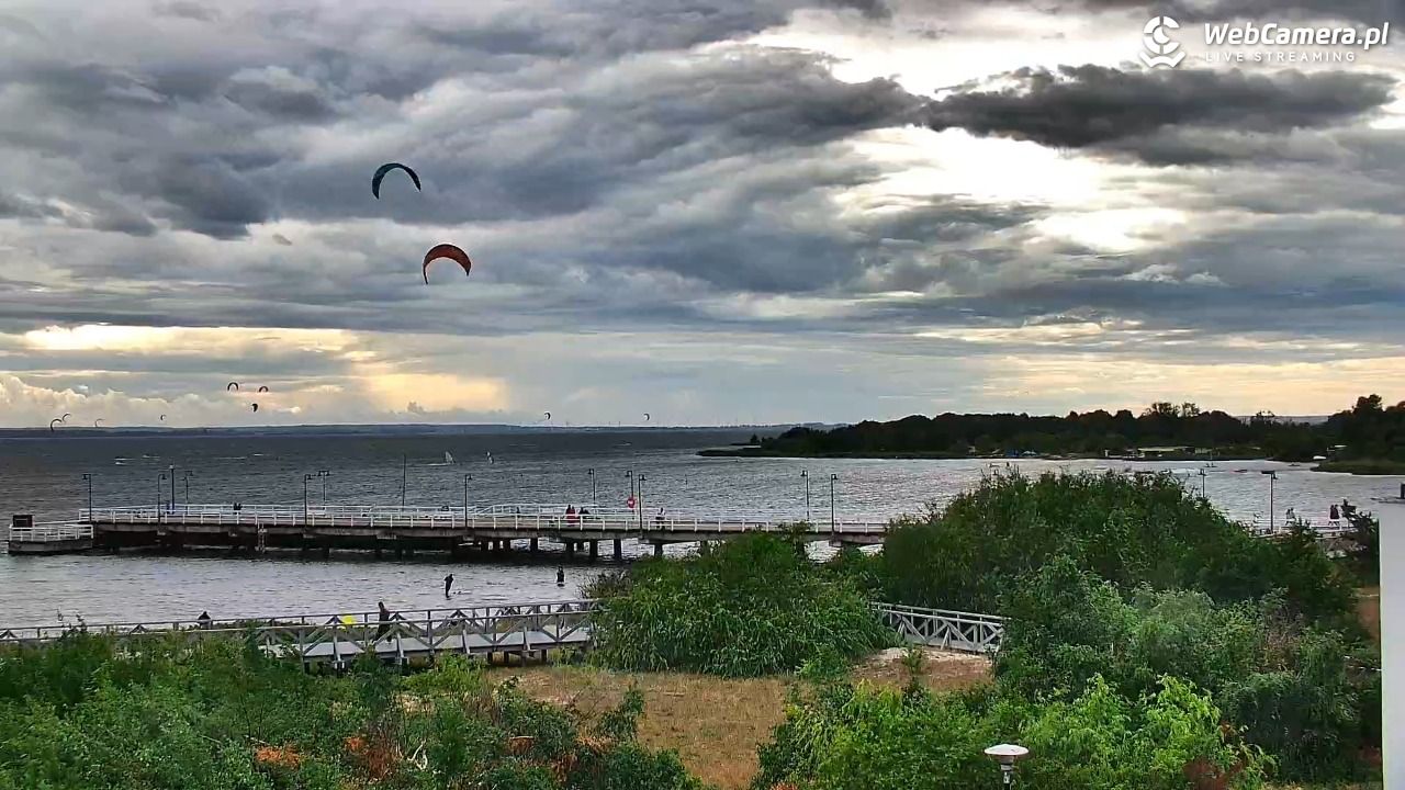 Jastarnia - widok na Zatokę Pucką - 08 lipiec 2026, 17:52