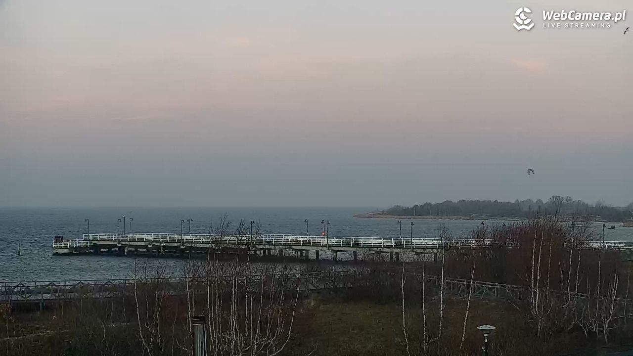 Jastarnia - widok na Zatokę Pucką - 19 grudzień 2025, 07:55