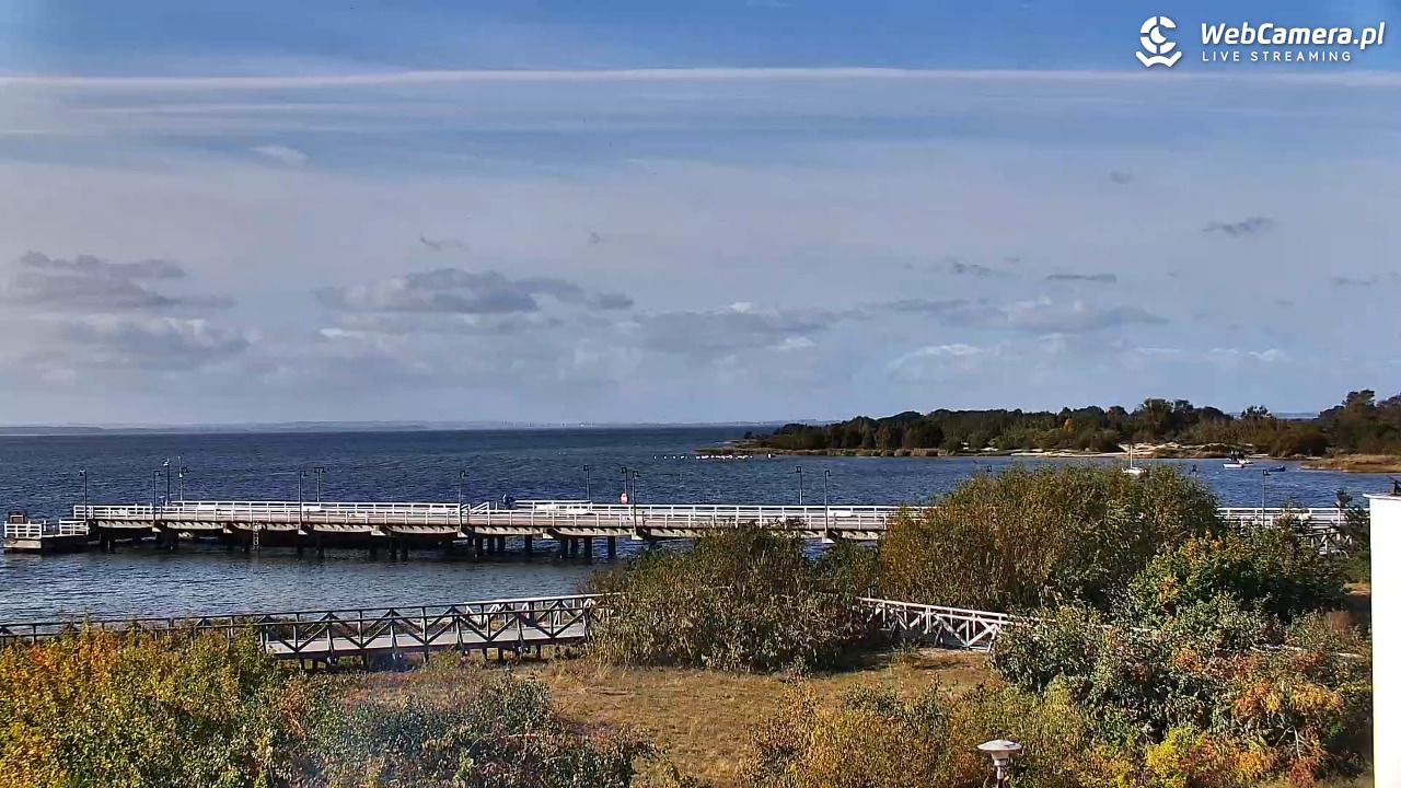 Jastarnia - widok na Zatokę Pucką - 15 październik 2026, 11:25