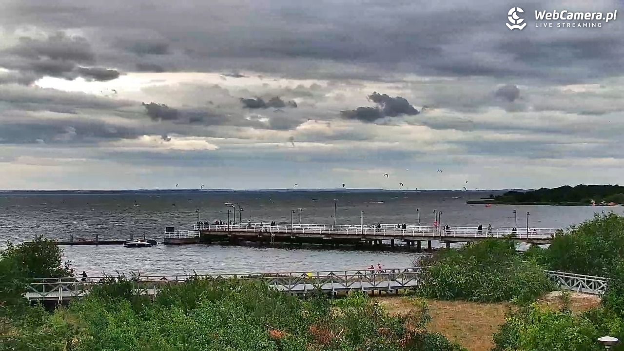 Jastarnia - widok na Zatokę Pucką - 08 lipiec 2026, 17:19