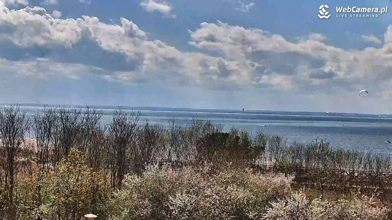 Jastarnia - widok na Zatokę Pucką - 04 maj 2026, 13:31