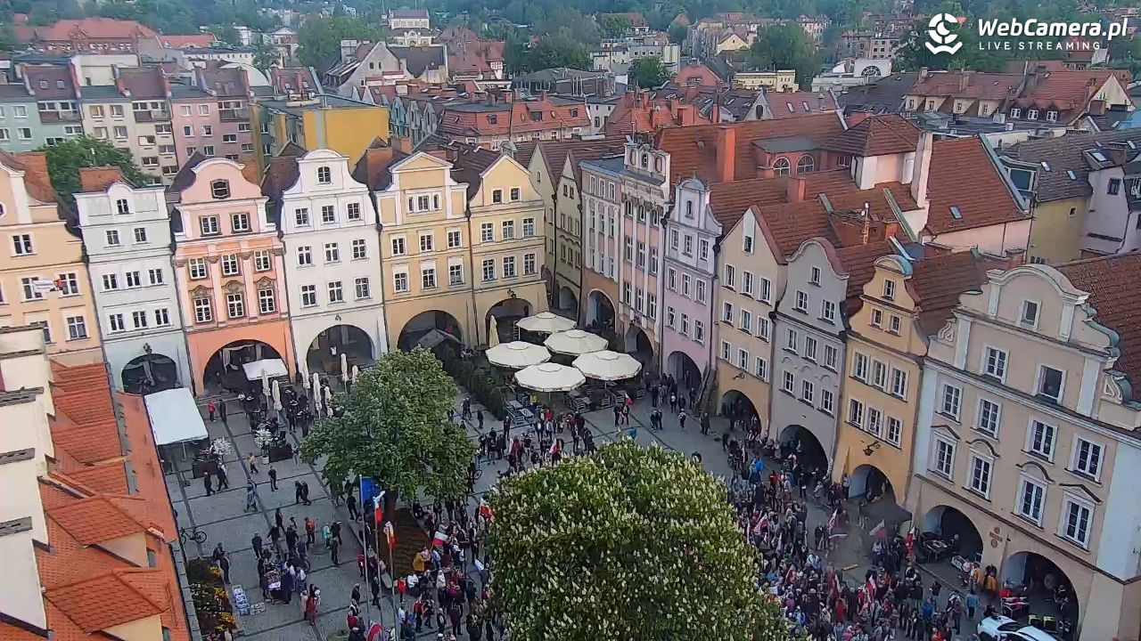 Jelenia Góra - widok panoramiczny NOWOŚĆ - 14 maj 2025, 19:16