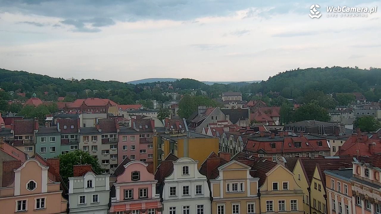 Jelenia Góra - widok panoramiczny NOWOŚĆ - 14 maj 2025, 19:40