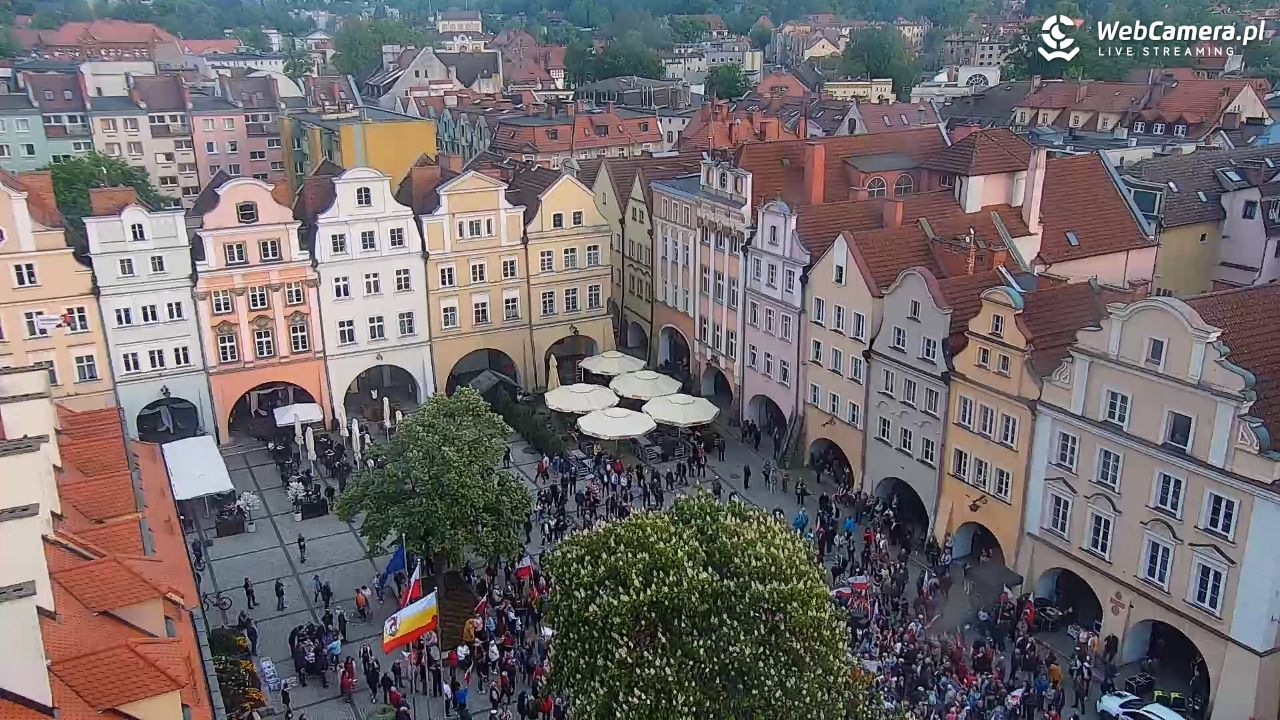 Jelenia Góra - widok panoramiczny NOWOŚĆ - 14 maj 2025, 19:15