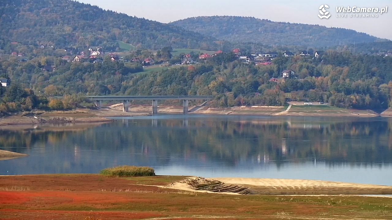 Widok na Jezioro Mucharskie - NOWOŚĆ - 18 październik 2026, 09:50