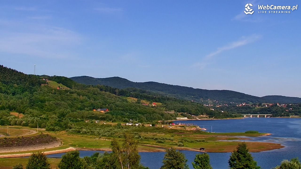 Widok na Jezioro Mucharskie - NOWOŚĆ - 25 lipiec 2026, 08:16