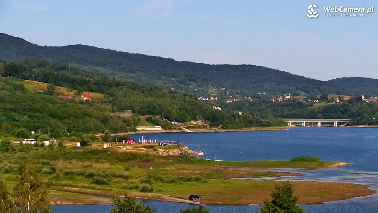 Widok na Jezioro Mucharskie - NOWOŚĆ - 25 lipiec 2026, 08:19
