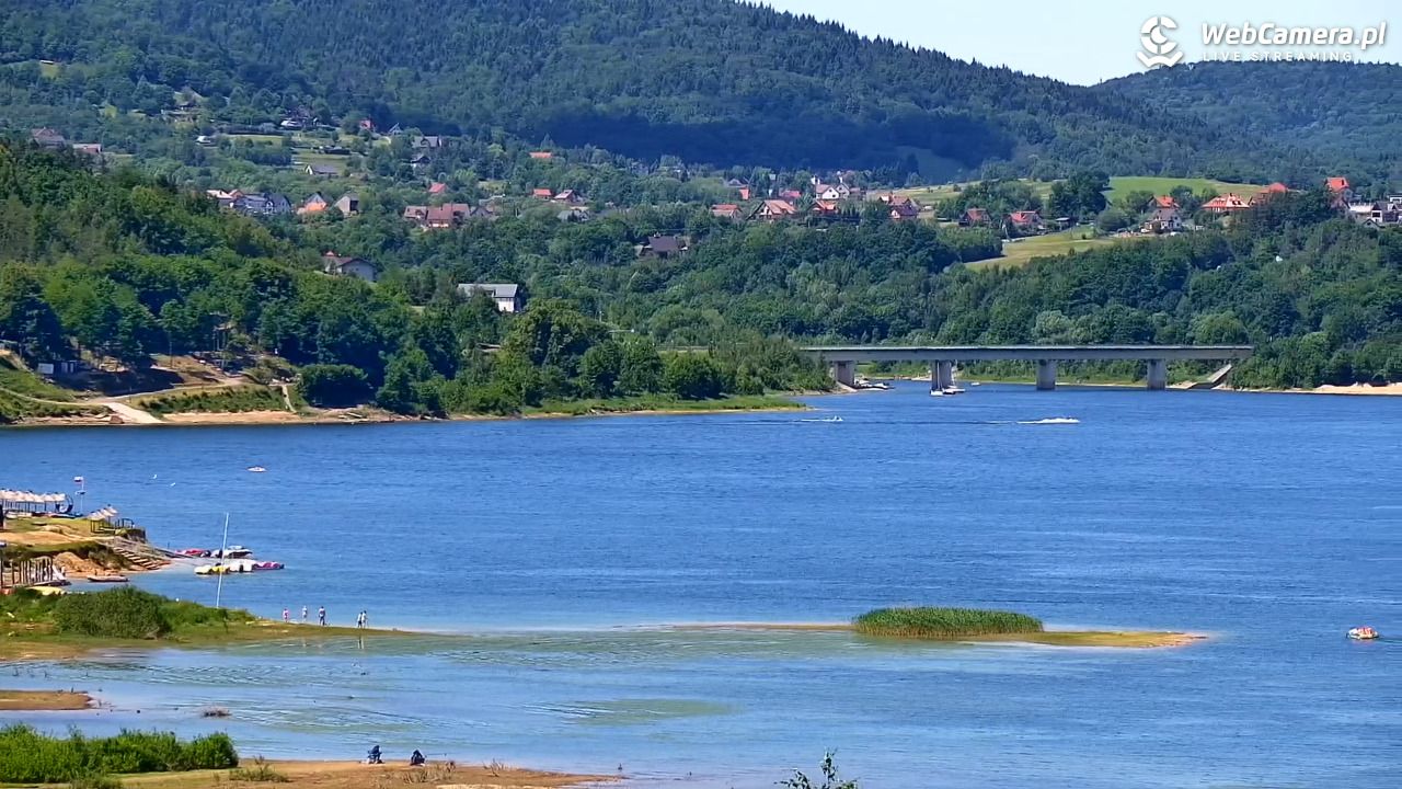 Widok na Jezioro Mucharskie - NOWOŚĆ - 06 czerwiec 2026, 12:47