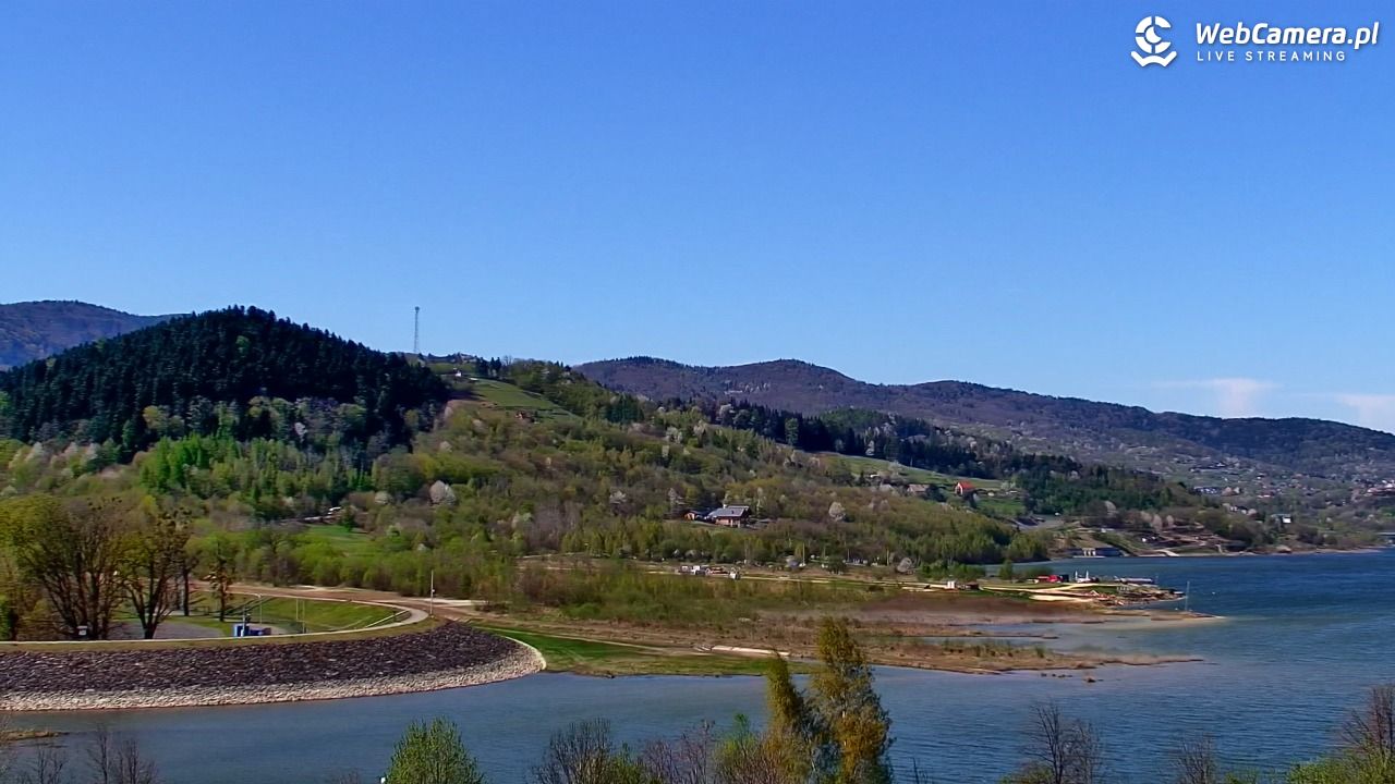 Widok na Jezioro Mucharskie - NOWOŚĆ - 23 kwiecień 2026, 12:20