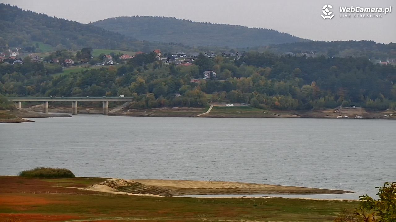 Widok na Jezioro Mucharskie - NOWOŚĆ - 15 październik 2026, 07:38